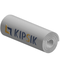 Rolled plaster from regular plaster