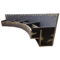 Quarter circle drying